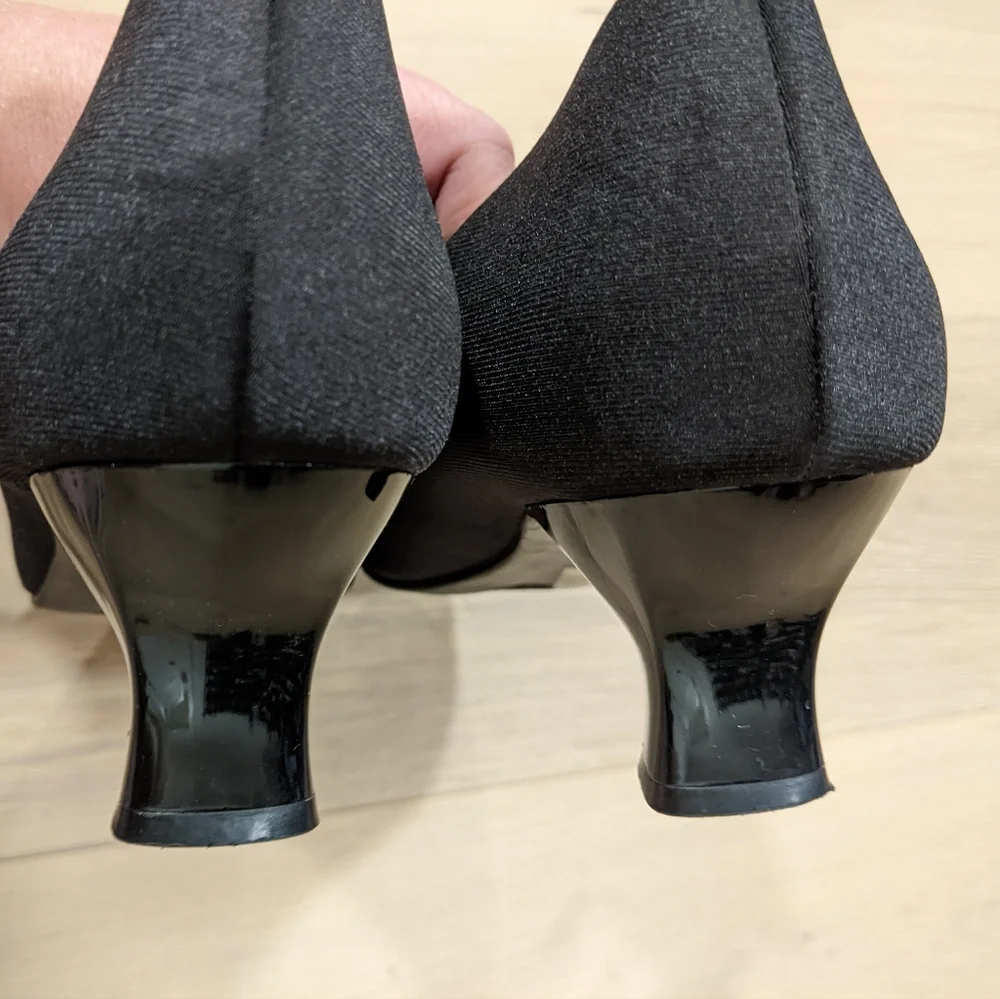 Abella Black Heels - Picture 7 of 12